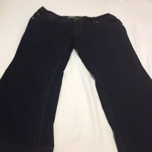 I.N.C. Womans Boot Leg Tummy Control. Dark Wash Jean's. Size 18 x 28.